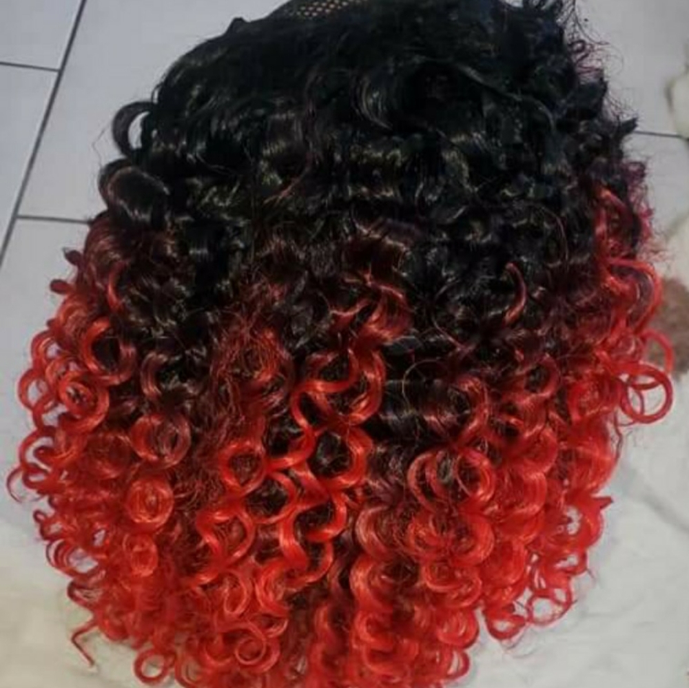 Ruby Curl U-Part wig - Picture 3 of 3